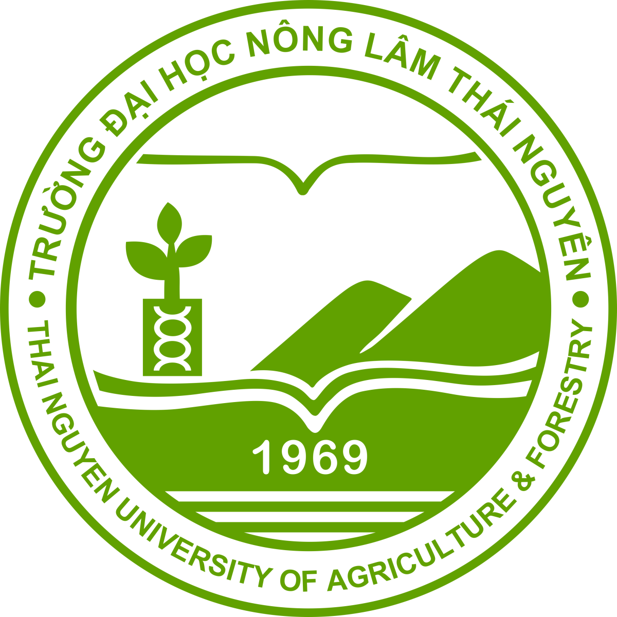 Logo đại học từ xa đại học nông lâm thái nguyên